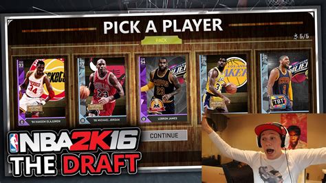16 nba draft|nba 2k16 myteam draft.
